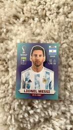 Lionel Messi ARG 20 Panini WK 2022 Qatar, Ophalen of Verzenden, Zo goed als nieuw, Plaatje