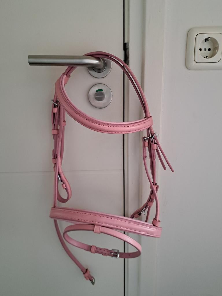 Leuk roze pony hoofdstel, Dieren en Toebehoren, Ophalen, Nieuw, Overige soorten