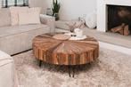 Salontafel 100cm, Ophalen, 50 tot 100 cm, Rond, Zo goed als nieuw
