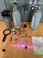 Complete co2 set met diffusor en reactor, Dieren en Toebehoren, Vissen | Aquaria en Toebehoren, Ophalen of Verzenden, Zo goed als nieuw