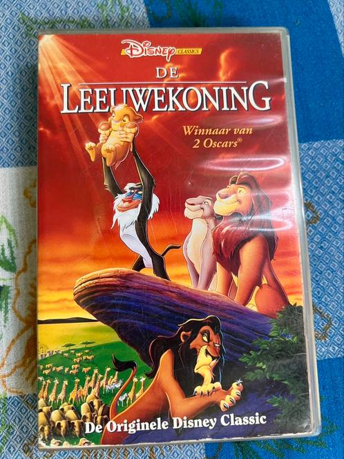 De Leeuwenkoning VHS, Cd's en Dvd's, VHS | Kinderen en Jeugd, Zo goed als nieuw, Tekenfilms en Animatie, Alle leeftijden, Ophalen of Verzenden
