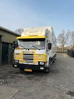 Scania voor servicetruck/camper voor motorsport, Auto's, Vrachtwagens, Scania, Wit, Particulier, Blauw
