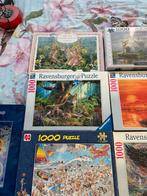 Diverse Puzzels - Ravensburger, Jan van Haasteren, Jumbo, Ophalen, 500 t/m 1500 stukjes, Gebruikt, Legpuzzel