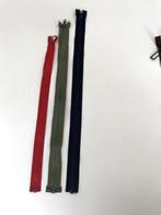 3 ritssluitingen van kunststof, deelbaar., Hobby en Vrije tijd, Naaien en Fournituren, Ophalen, Zo goed als nieuw, Knoop of Knopen