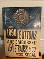 Levi Strauss Reclamebord - Vintage Stijl, Ophalen of Verzenden
