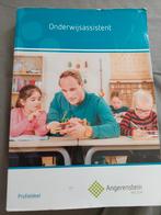 Onderwijsassistent - Profieldeel, Boeken, Ophalen of Verzenden, Gelezen, Angerenstein Welzijn
