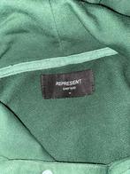 Represent Groene Hoodie, Ophalen of Verzenden, Zo goed als nieuw, Maat 48/50 (M), Groen