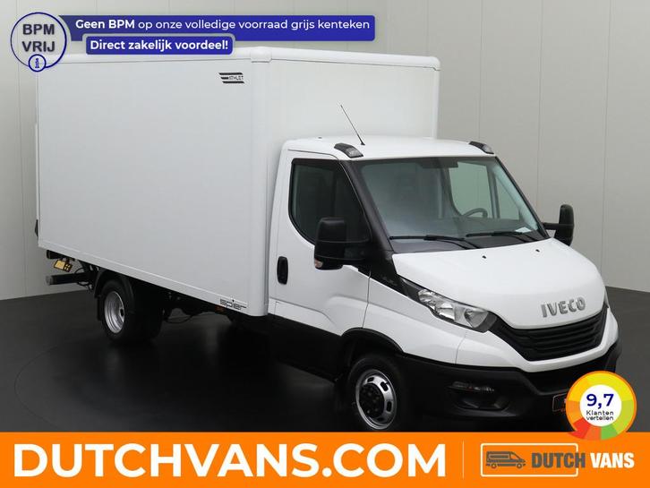 Iveco Daily 35C16 Bakwagen+Laadklep | Airco | 3-Persoons | 7, Auto's, Bestelauto's, Te koop, ABS, Airconditioning, Boordcomputer