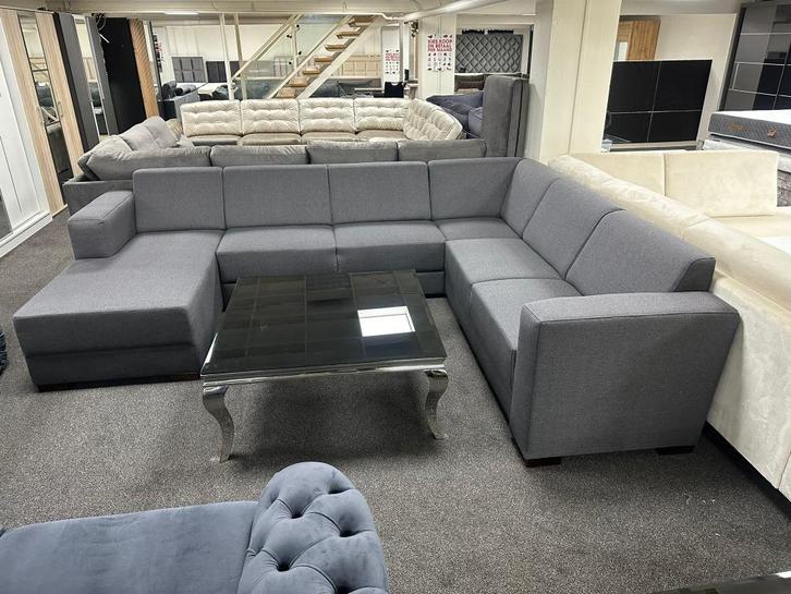 leegverkoop van bankstellen, sofa banken, opruiming weg=weg, Huis en Inrichting, Banken | Sofa's en Chaises Longues, Nieuw, Ophalen