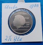 Aruba 2½ Florin 1988 - Beatrix UNC, Postzegels en Munten, Munten | Nederland, Verzenden, Koningin Beatrix, 2½ gulden, Losse munt