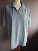 Nieuwe wafel stretch top zwart/wit ruitjes, maat 2XL-4XL, Kleding | Dames, Tops, Overige kleuren, Maat 46/48 (XL) of groter, Nieuw