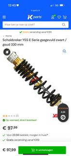 YSS Schokbreker E Serie 330mm GY6/Kymco/Minarelli/Peugeot, Ophalen of Verzenden, Yss, Yss@schokbreker.nl, Huygensweg 8 Schijndel