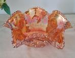 Prachtige Marigold Carnival glass schaal, Ophalen of Verzenden
