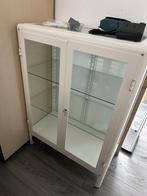 Ikea Vitrinekast Fabrikor wit, Ophalen, 50 tot 100 cm, Zo goed als nieuw, 150 tot 200 cm