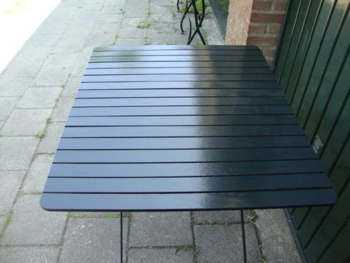 Oude Geheel Gerestaureerde Inklapbare Franse Tuintafel., Antiek en Kunst, Curiosa en Brocante, Ophalen