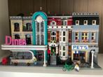 Lego 10260 Downtown Diner / 10218 Pet Shop, Ophalen, Zo goed als nieuw, Complete set, Lego