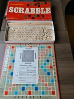 Vintage Scrabble met Houten Letters, Hobby en Vrije tijd, Gezelschapsspellen | Bordspellen, Drie of vier spelers, Ophalen of Verzenden