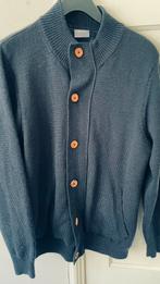 Te koop: wollen vest, Gant, blauw, maat, Kleding | Heren, Truien en Vesten, Ophalen of Verzenden, Zo goed als nieuw, Maat 52/54 (L)