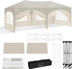 Easy up partytent 6x3 beige, Partytent, Minder dan 4 meter, Nieuw, Ophalen of Verzenden