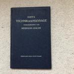 1925 Hoffa: Technik der Massage herausgegeben von, Ophalen of Verzenden, Hoffa