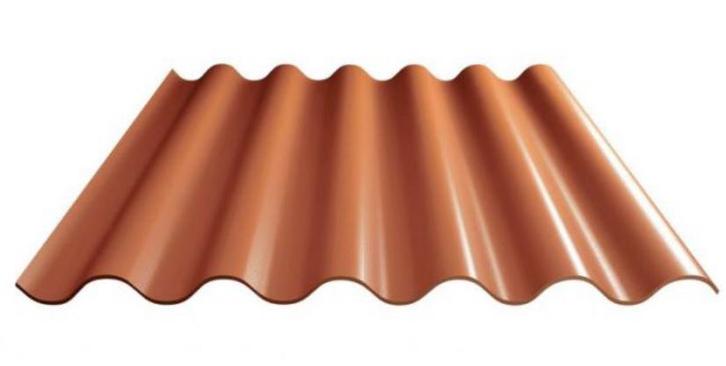 Golfplaten rood A kwaliteit nieuw goedkoop bezorgd zaterdag, Doe-het-zelf en Verbouw, Dakpannen en Dakbedekking, Zo goed als nieuw