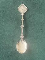 Vintage verzilverde souvenirlepel  -5 Cent, Ophalen of Verzenden