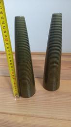 2 keramieken vaasjes, Aardewerk of Porselein, Ophalen of Verzenden, Zo goed als nieuw, Minder dan 50 cm