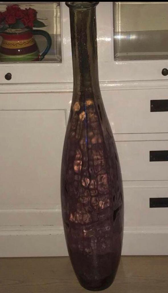 Hoge Vaas prachtige Bodemvaas zo goed als nieuw H 100 cm, Huis en Inrichting, Woonaccessoires | Vazen, Zo goed als nieuw, Overige kleuren