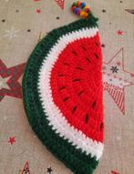 Watermeloen GEHAAKTE portemonnee, Sieraden, Tassen en Uiterlijk, Portemonnees, Ophalen, Nieuw, Rood