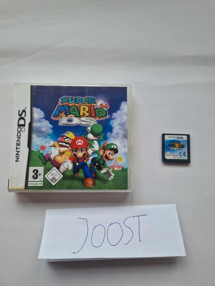 Super Mario 64 Ds Nintendo ds, Spelcomputers en Games, Games | Nintendo DS, Gebruikt, Role Playing Game (Rpg), 1 speler, Vanaf 3 jaar