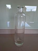 vaas van stevig glas, Overige kleuren, Ophalen of Verzenden, Minder dan 50 cm, Glas