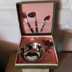 Vintage Bestekset in Groene Doos, Antiek en Kunst, Ophalen of Verzenden