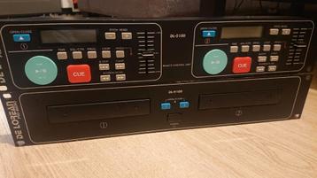 De Lorean DL-2100 Dubbele CD Speler voor handige Harry!  beschikbaar voor biedingen