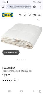 2x Nieuwe Dons Dekbedden 140x200, Huis en Inrichting, Slaapkamer | Beddengoed, Eenpersoons, Wit, Nieuw, Ophalen of Verzenden