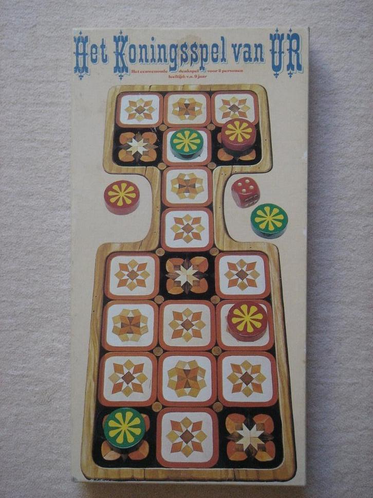 LEUK: Het Koningsspel van UR, Hobby en Vrije tijd, Gezelschapsspellen | Bordspellen, Gebruikt, Een of twee spelers, Ophalen