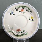 Gien Oiseaux de Paradis schotels voor koffiekop / theekop, Ophalen of Verzenden, Zo goed als nieuw, Overige stijlen, Kop(pen) en/of Schotel(s)