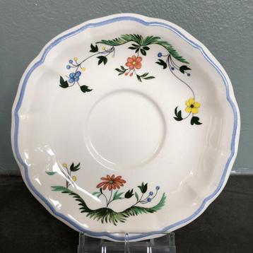 Gien Oiseaux de Paradis schotels voor koffiekop / theekop beschikbaar voor biedingen