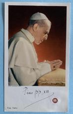 Relikwie prentje Paus Pius XII, Ophalen of Verzenden, Zo goed als nieuw, Kaart of Prent, Christendom | Katholiek