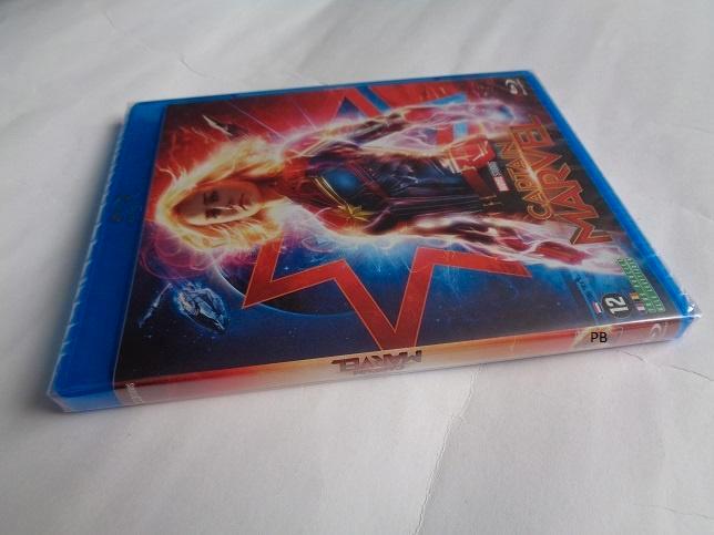 Captain Marvel (2019) Marvel Blu-Ray., Cd's en Dvd's, Blu-ray, Zo goed als nieuw, Science Fiction en Fantasy, Ophalen of Verzenden