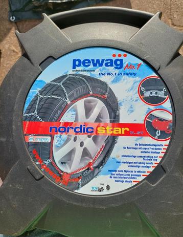 Sneeuwkettingen NORDIC Star * Pewag * 9mm - nieuw beschikbaar voor biedingen