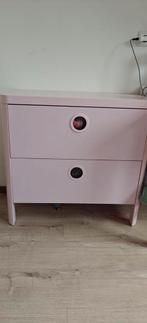 Ikea Busunge roze ladekast, Kinderen en Baby's, Kinderkamer | Commodes en Kasten, Gebruikt, 75 tot 100 cm, Minder dan 50 cm, Ophalen