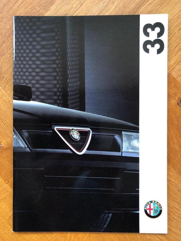 Alfa Romeo 33 dikke folder 1992. 38p., Boeken, Auto's | Folders en Tijdschriften, Nieuw, Alfa Romeo, Ophalen of Verzenden
