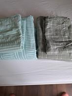 2x Flanel Dekbedovertrek 140x200 - Waalwijk, Huis en Inrichting, Slaapkamer | Beddengoed, Ophalen of Verzenden