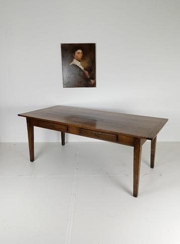 Prachtige antieke eettafel 200cm beschikbaar voor biedingen