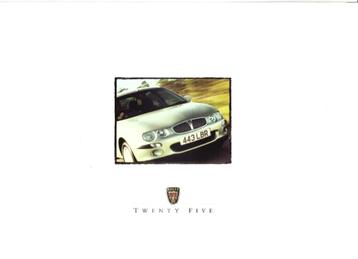 Brochure Rover 25 1999 beschikbaar voor biedingen