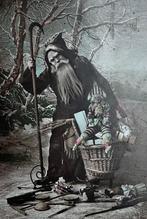 fr 1908 Kerstman geschenken Harlekijn Pop hand colored, Verzenden, Voor 1920, Gelopen, Overige thema's