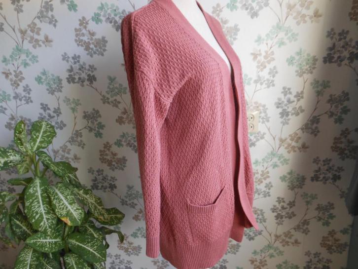 HEMA vest maat XL, Kleding | Dames, Truien en Vesten, Zo goed als nieuw, Maat 46/48 (XL) of groter, Roze, Ophalen of Verzenden