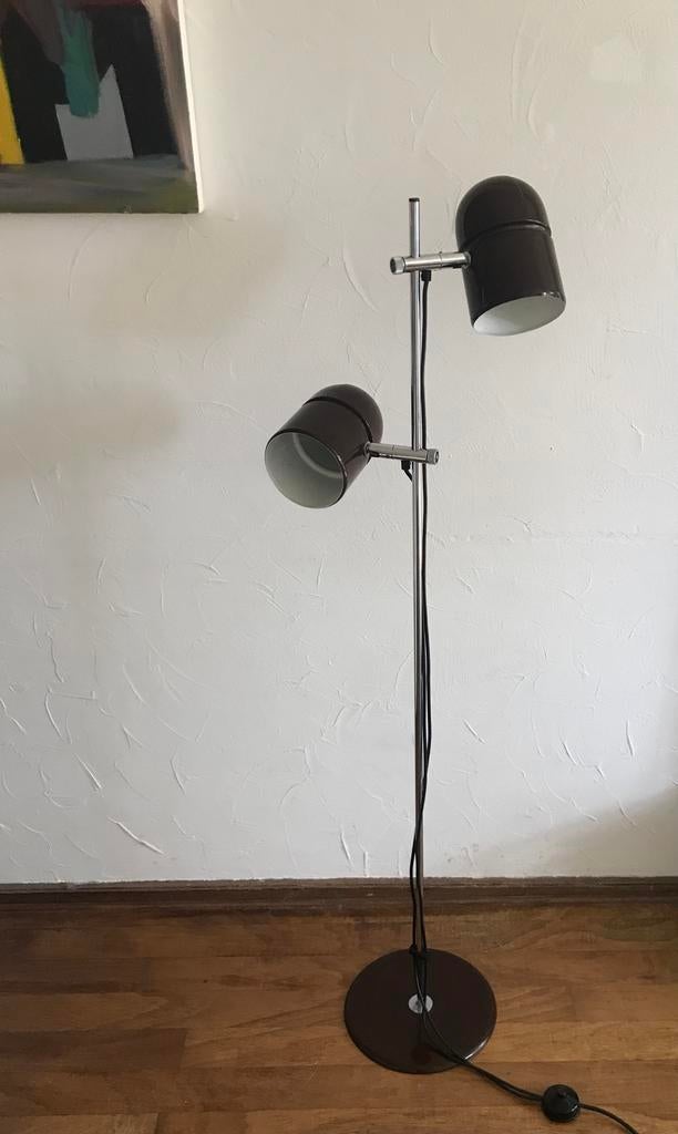 BIS floor lamp 70s vintage design silence of the lamps, Huis en Inrichting, Lampen | Vloerlampen, Ophalen, Gebruikt, 100 tot 150 cm