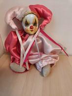 Piarot met porseleinen gezicht, Verzamelen, Poppen, Ophalen of Verzenden, Zo goed als nieuw, Pop