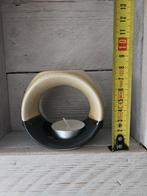 Waxmelt brander rond beige, Overige materialen, Beige, Nieuw, Ophalen of Verzenden